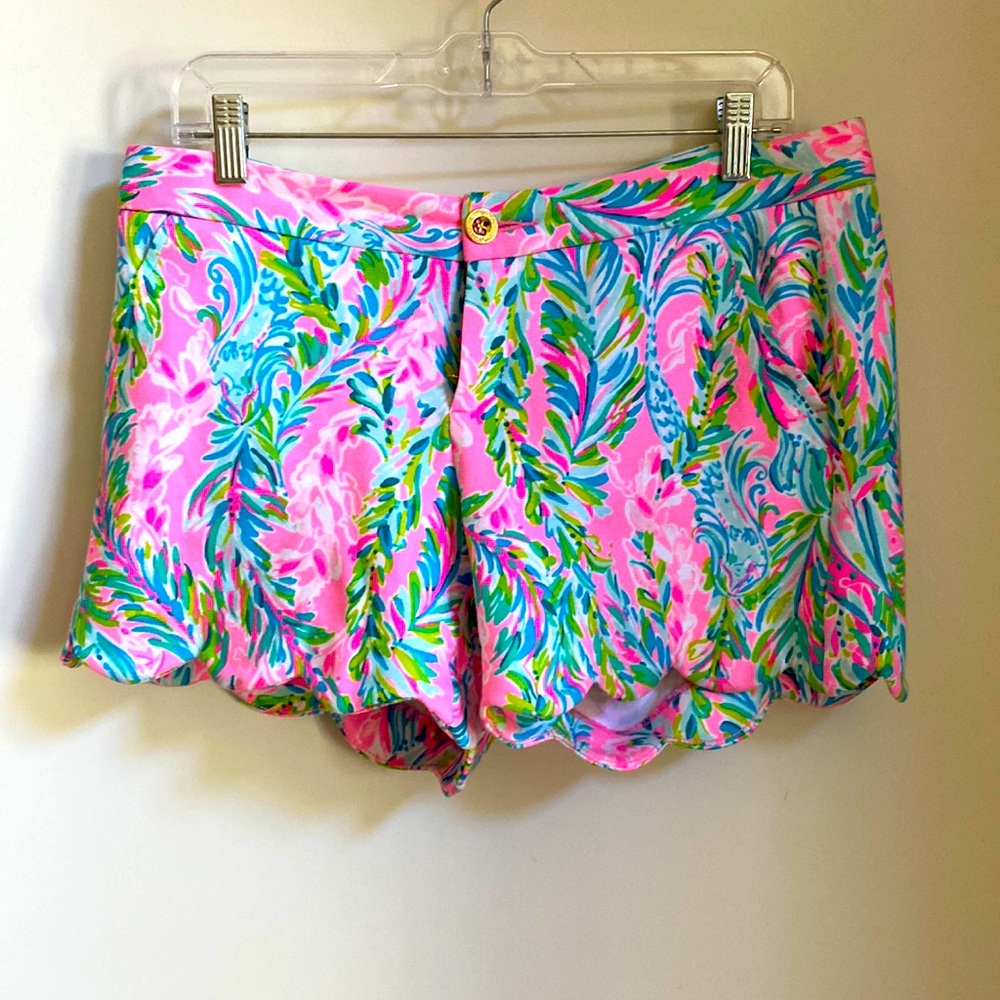 lily Pulitzer buttercup shorts nwt size 6